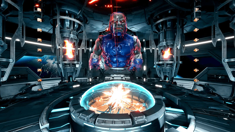 DCU's Darkseid in Superman Experience.