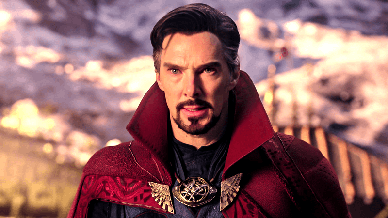Benedict Cumberbatch as Doctor Strange.