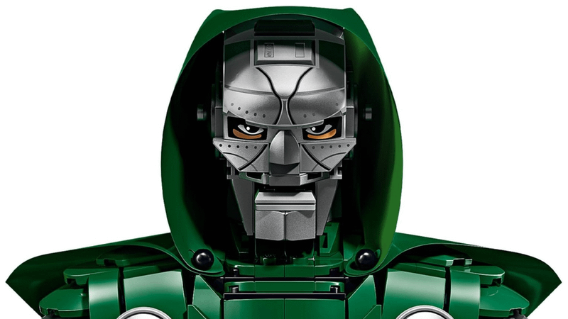 Doctor Doom Bust by LEGO.