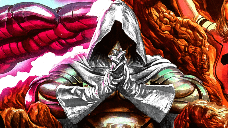 Doctor Doom from Marvel Comics.