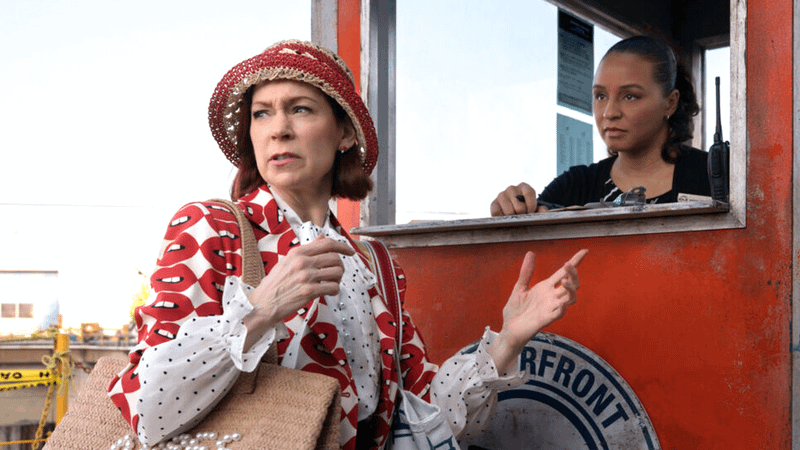 Carrie Preston as Elsbeth & Carra Patterson as Kaya Blanke in Elsbeth Season 3, Episode 3