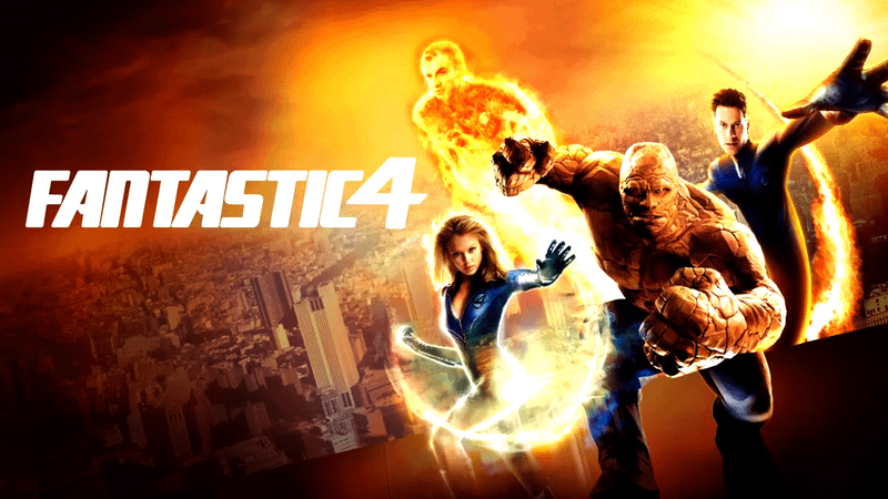poster for 2005's Fantastic Four
