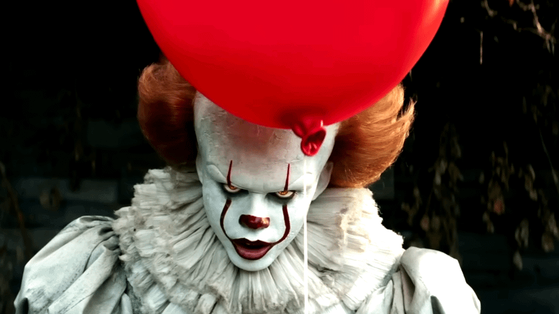 Pennywise in IT: Chapter One
