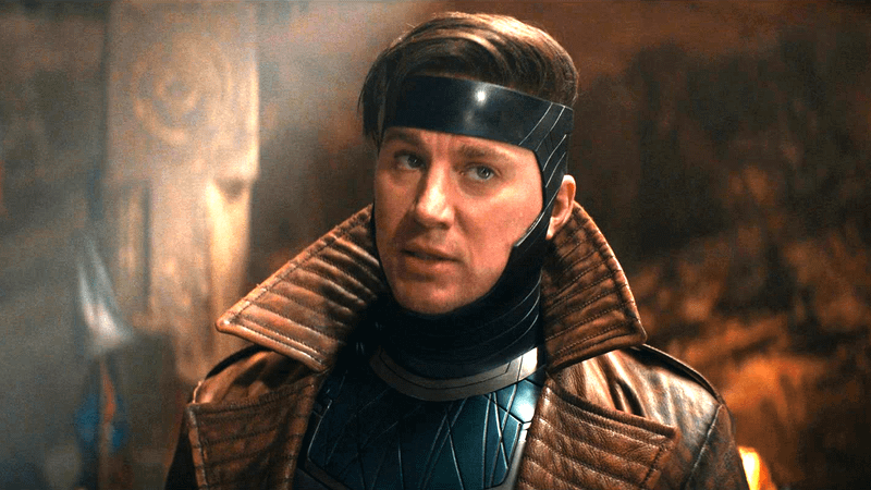 Channing Tatum plays the character Gambit in the MCU.