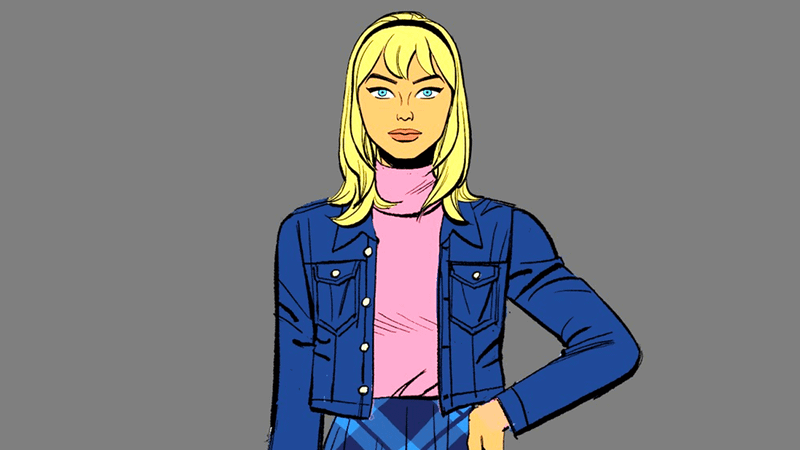 Gwen Stacy from Your Friendly Neighborhood Spider-Man.