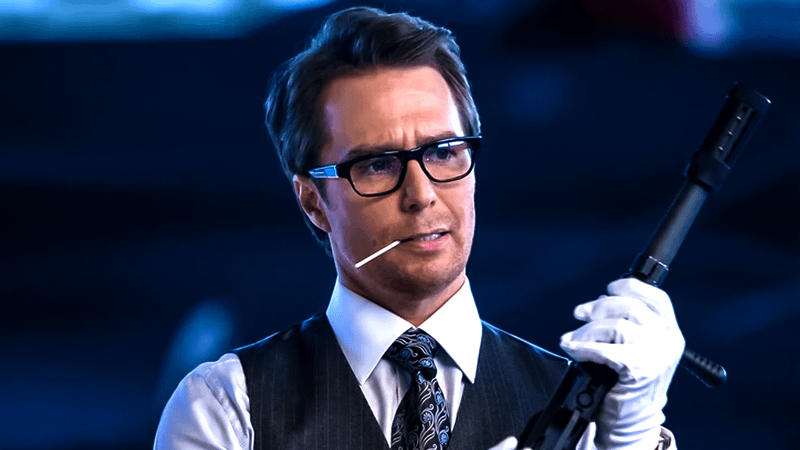 Sam Rockwell as Justin Hammer.