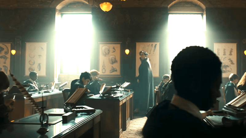 Harry Potter using magic in Season 1.
