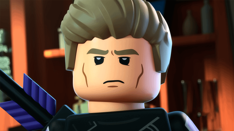 Hawkeye in LEGO Marvel Avengers Strange Tails