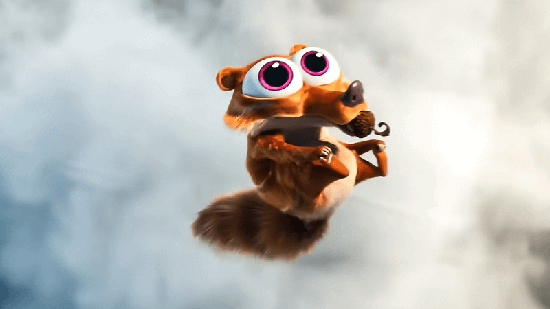 Baby Scrat from Ice Age.