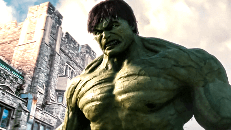 Edward Norton as Bruce Banner in The Incredible Hulk.