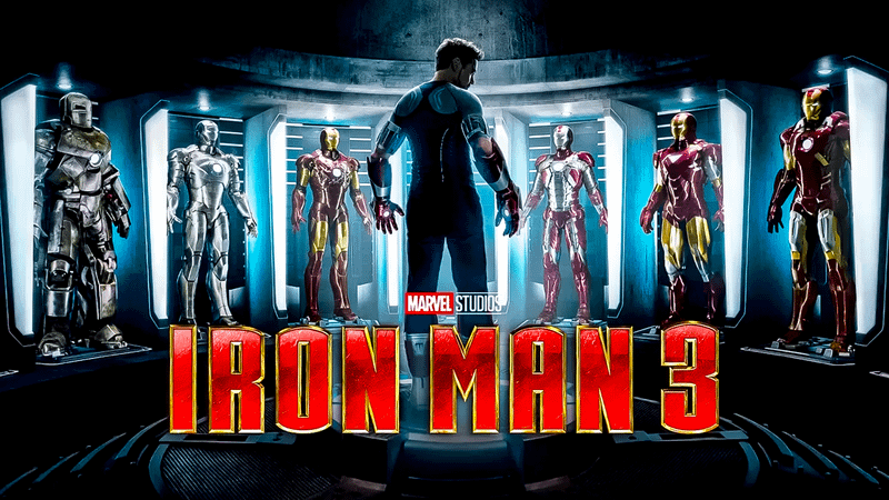 Robert Downey Jnr. in Iron Man 3