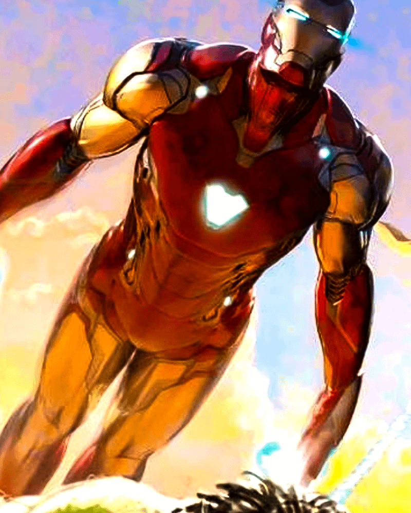 Iron Man in the new Avengers poster.