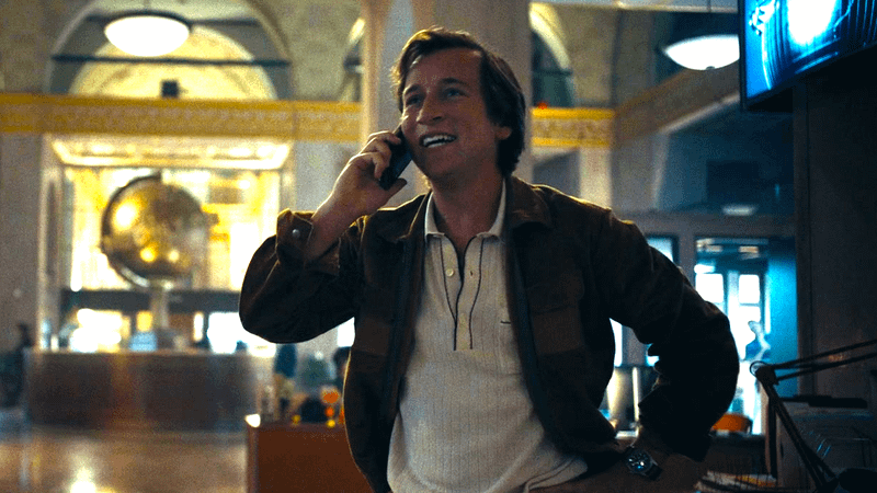 Jimmy Olsen looking happy in Superman.