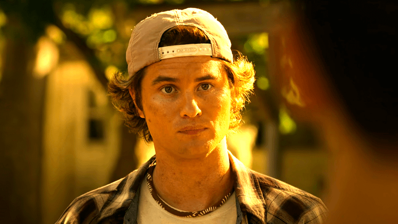 Chase Stokes as John B in Outer Banks.