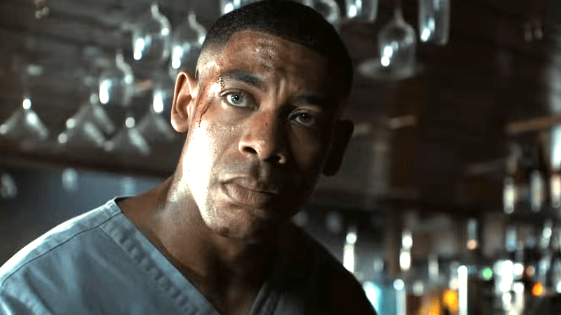 Aaron Pierre as John Stewart in Lanterns Episode 5's ending.
