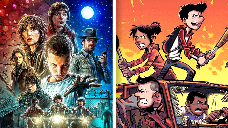 Stranger Things characters, Last Kids on Earth characters.