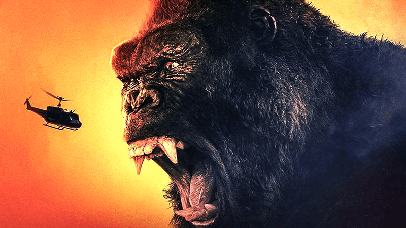 Kong in Kong: Skull Island.