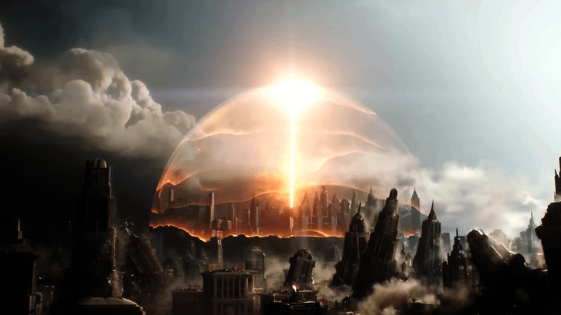 Argo City in Supergirl movie.