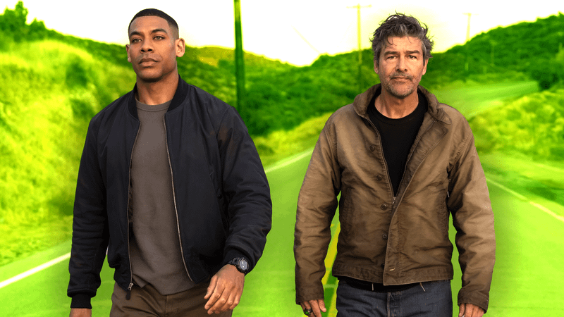 John Stewart and Hal Jordan in Lanterns