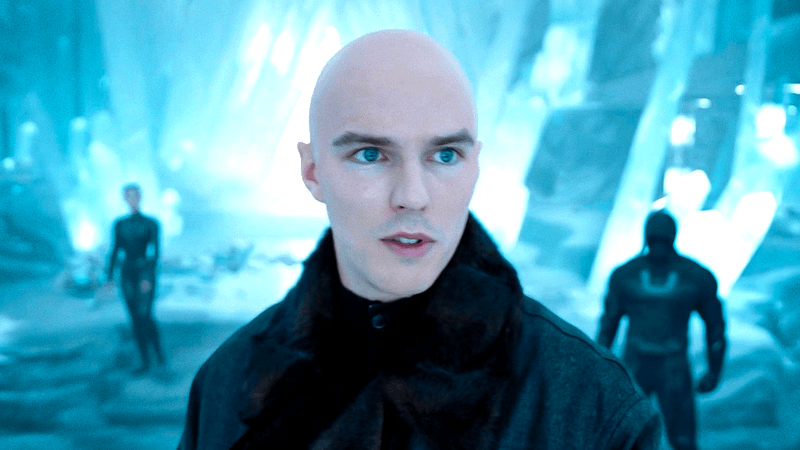 Nicholas Hoult as Lex Luthor in Superman