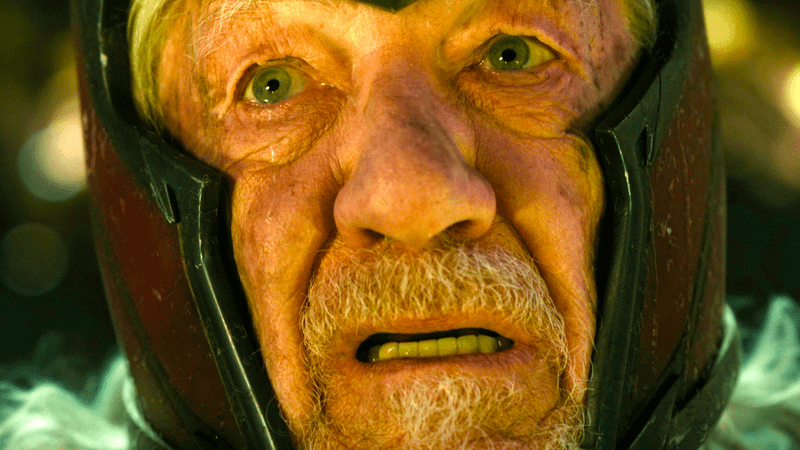 Magneto crying in Avengers: Doomsday.
