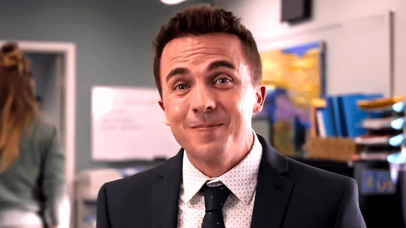 Frankie Muniz as Malcolm in Malcolm in the MIddle: Life's Still Unfair.