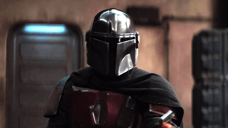 Pedro Pascal as The Mandalorian.