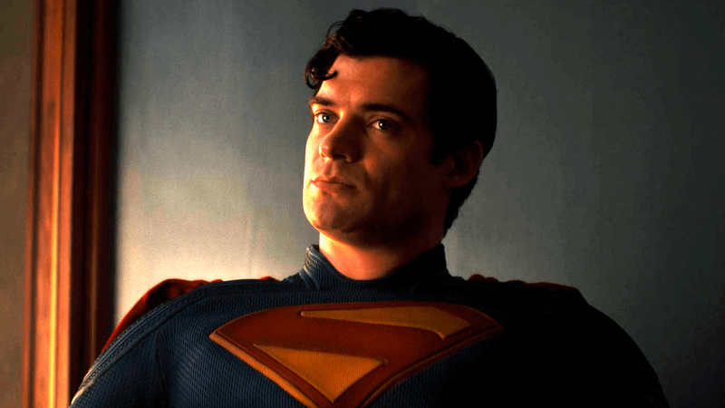 David Corenswet Superman in Supergirl.
