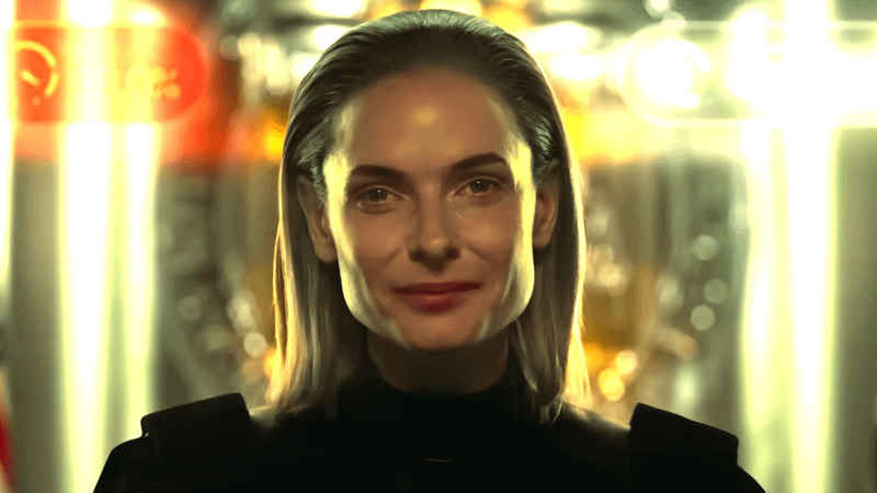 Rebecca Ferguson as an AI judge in Mercy