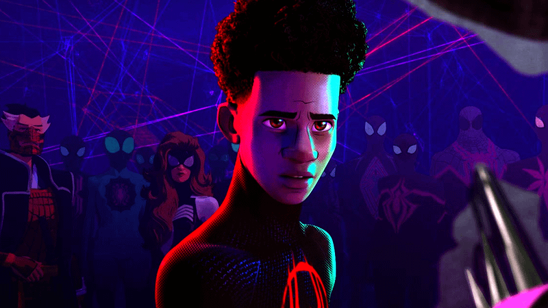 Miles Morales from the Spider-Verse films.