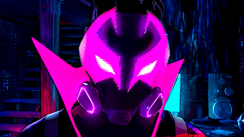 Aaron Davis suited up as the Prowler in Spider-Verse film.