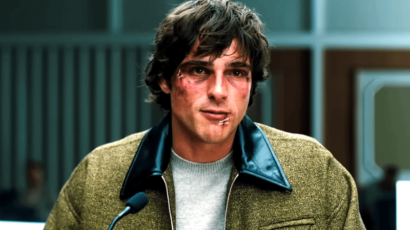 Jacob Elordi as Nate Jacobs in Euphoria Season 3, Episode 4.