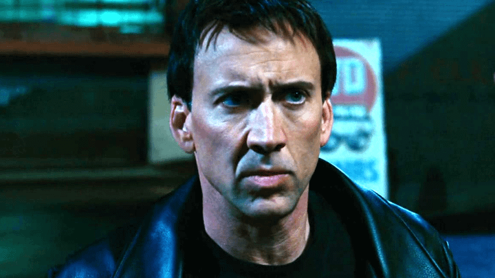 Nicholas Cage as Johnny Blaze in Ghost Rider