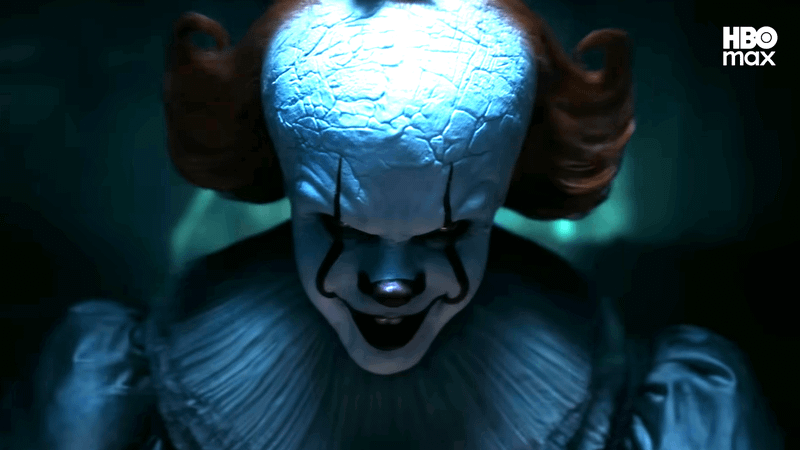 Bill Skarsgard as Pennywise in IT: Welcome to Derry