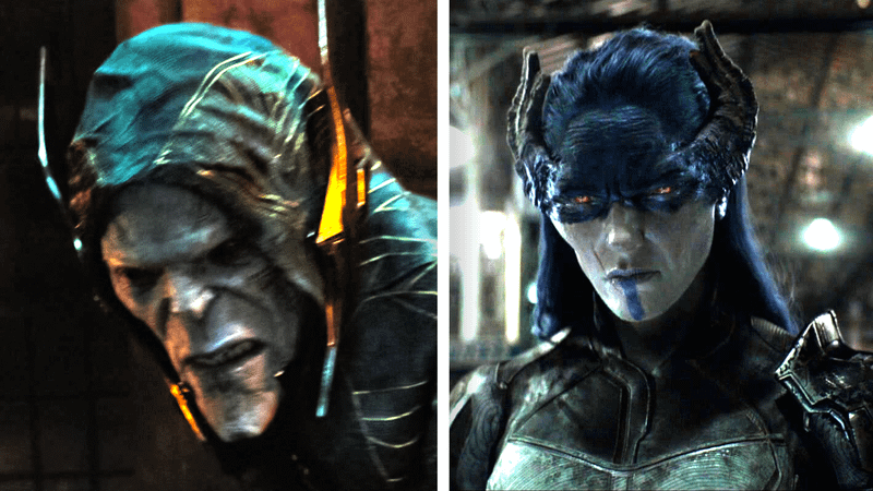 Proxima Midnight and Corvus Glaive.