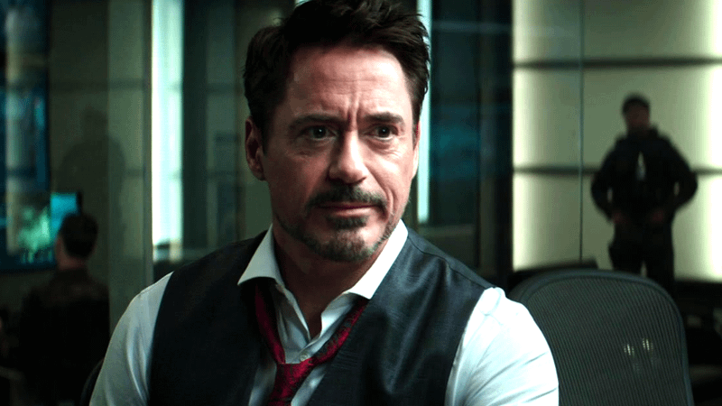 Robert Downey Jr. in Captain America Civil War.