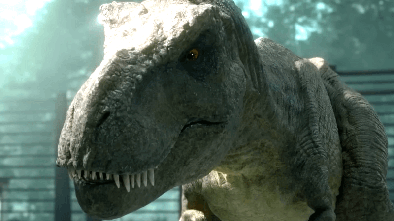 Rexy from Jurassic World: Chaos Theory Season 4