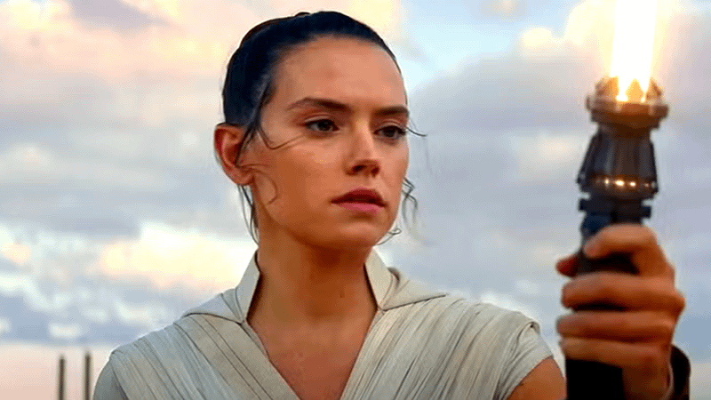 Daisy Ridley as Rey Skywalker in Star Wars: Rise of the Skywalker.