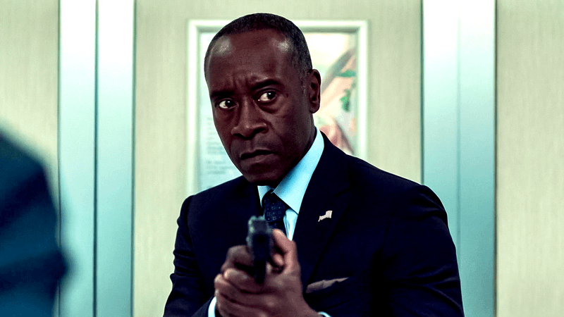 Don Cheadle as James Rhodes/War Machine in Secret Invasion