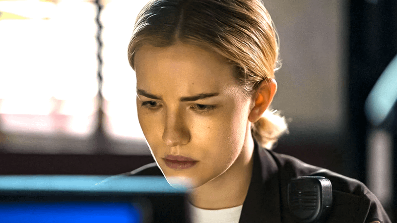 Willa Fitzgerald as Roscoe Conklin in Reacher Season 1