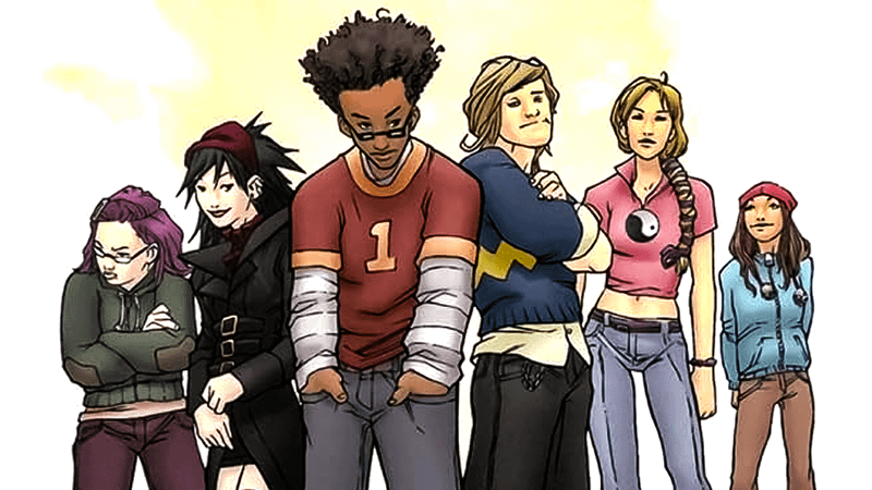Marvel's Runaways in the comics.