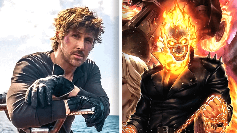 Ryan Gosling as Flynn Rider/Ghost Rider.