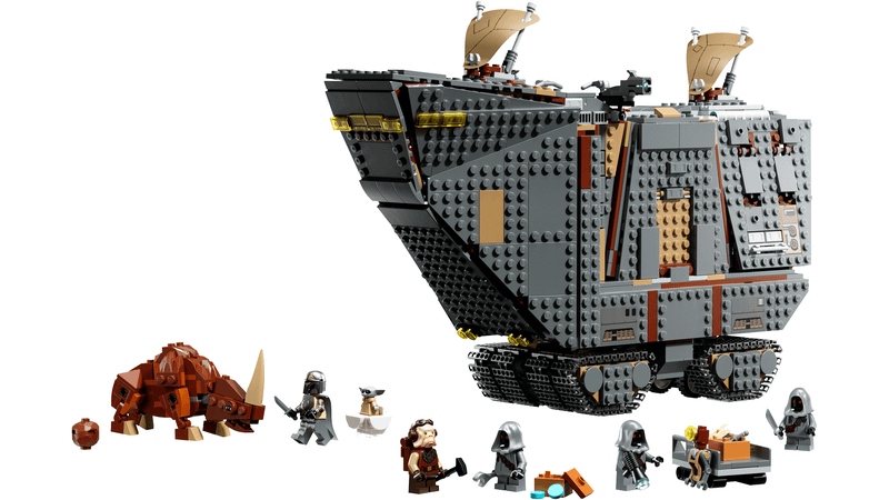 Offworld Sandcrawler and Mudhorn LEGO set.