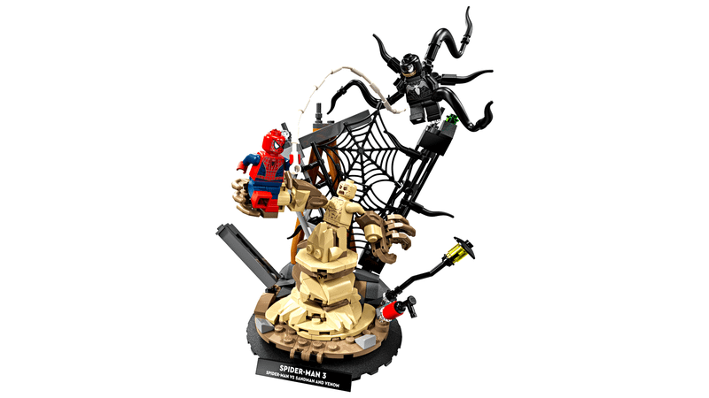 LEGO Sandman set based on Spider-Man 3, Spider-Man, Venom