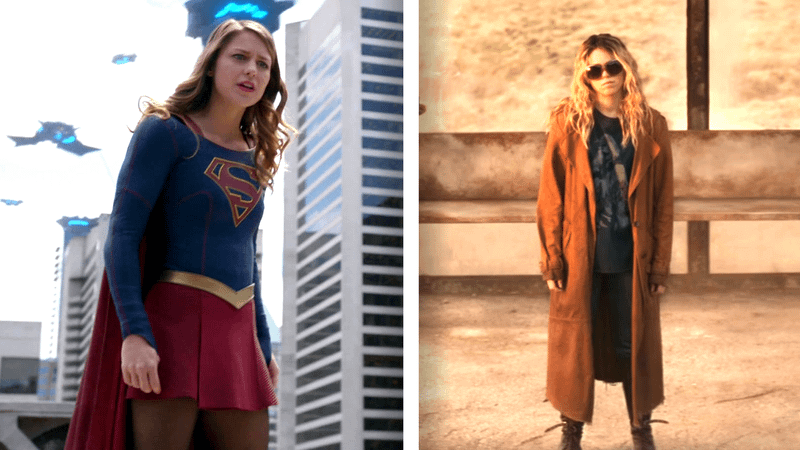 Melissa Benoist as Supergirl, Milly Alcock as Supergirl