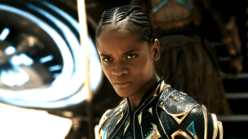 Letitia Wright as Shuri in 'Avengers: Doomsday' trailer.