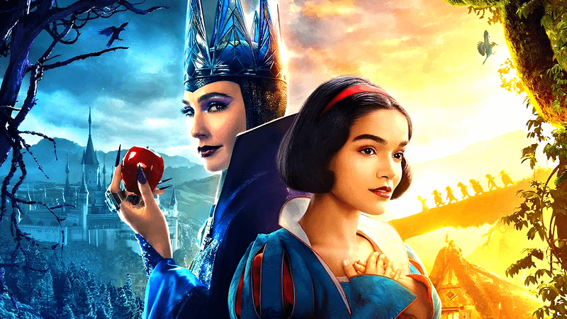 Evil Queen and Snow White in live action.