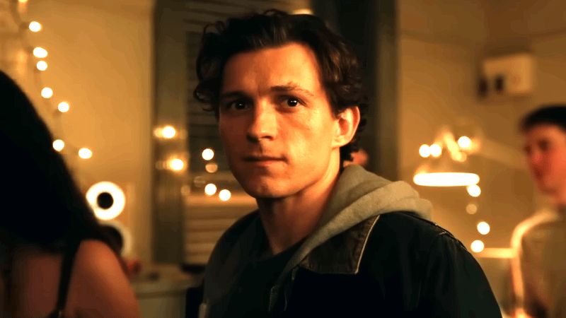 Tom Holland Peter Parker in Spider-Man Brand New Day.