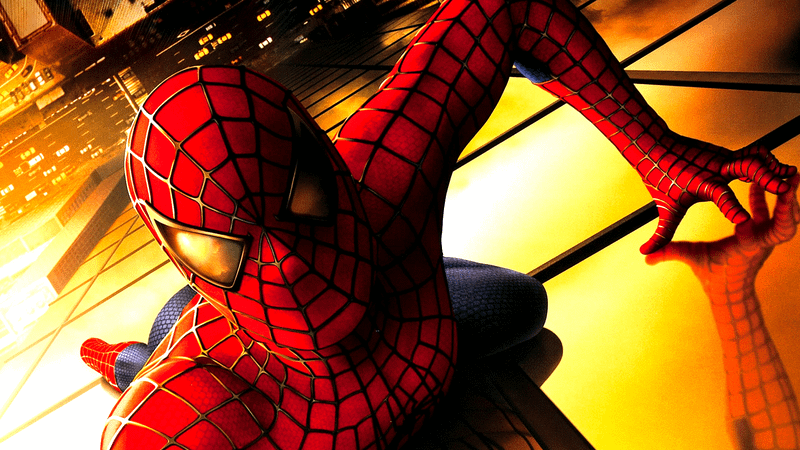 Spider-Man poster.