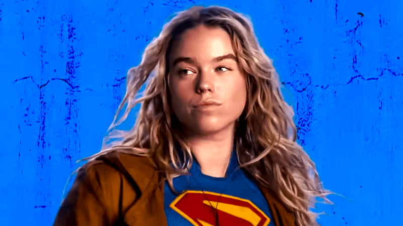 Milly Alcock as Supergirl.